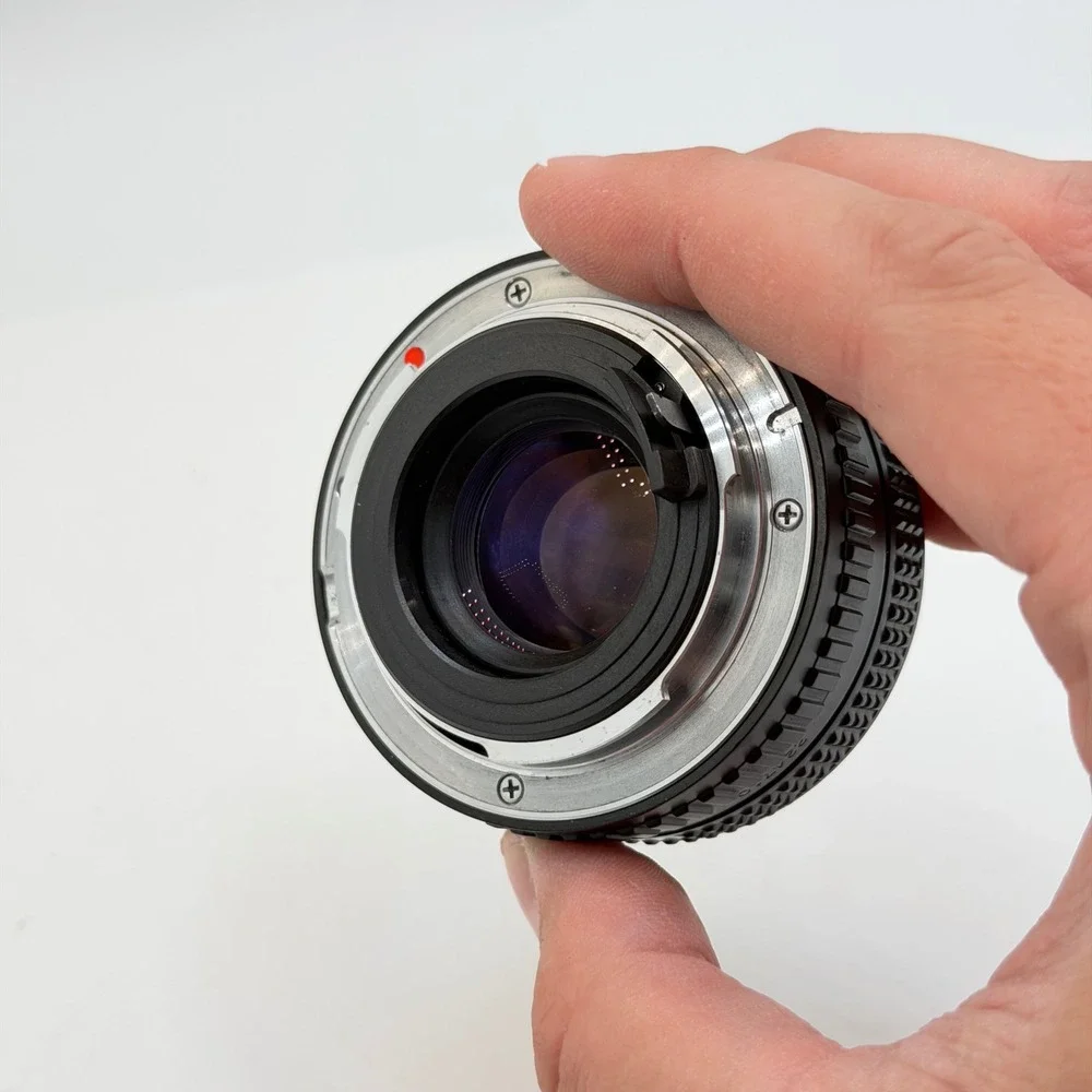 Ricoh Rikenon 50mm f2 Manual Focus Lens Pentax K Mount Made in Japan 52mm Filter